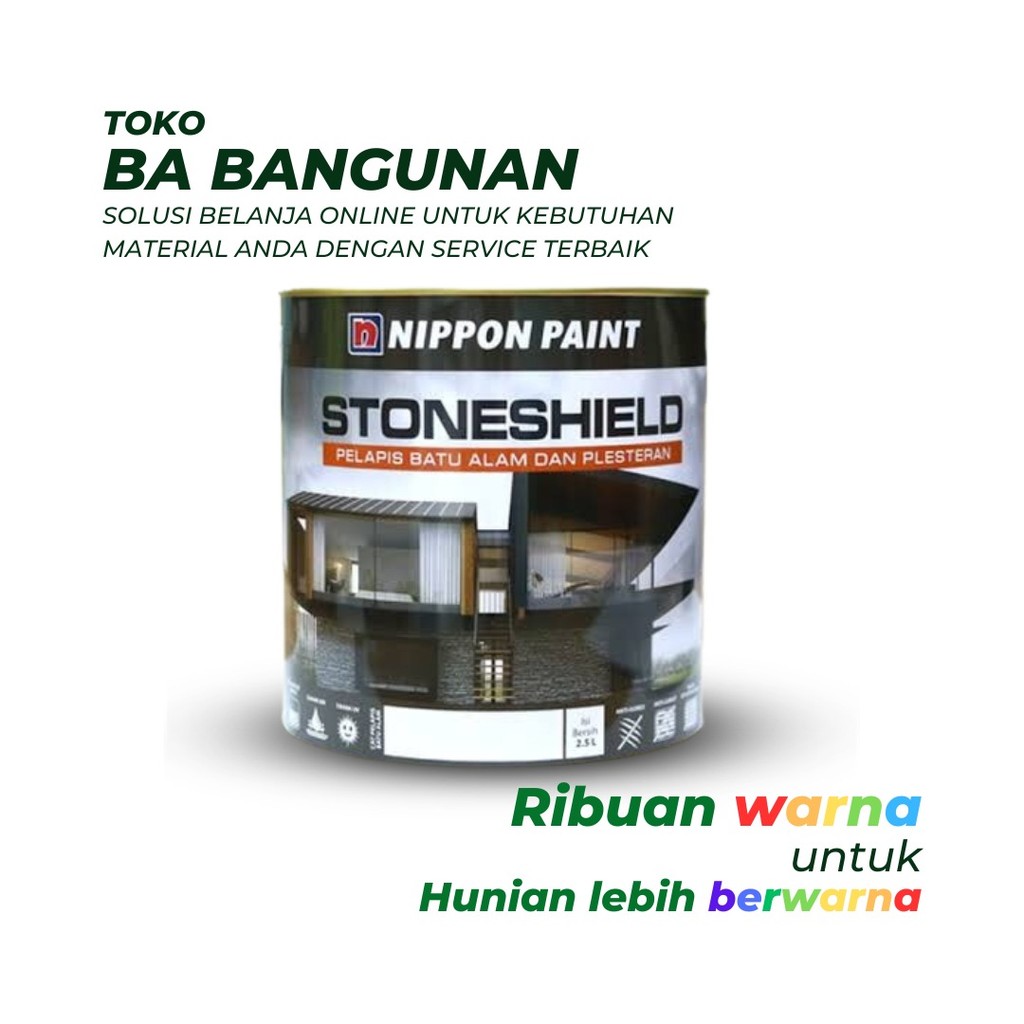 NIPPON STONESHIELD - CAT BATU ALAM NIPPON PAINT