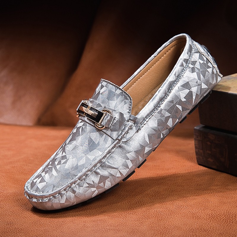 Men Flat Shoes High Quality Brands Comfortable Men Casual Driving Shoes Plus Size 48 Slip on Boat Bu