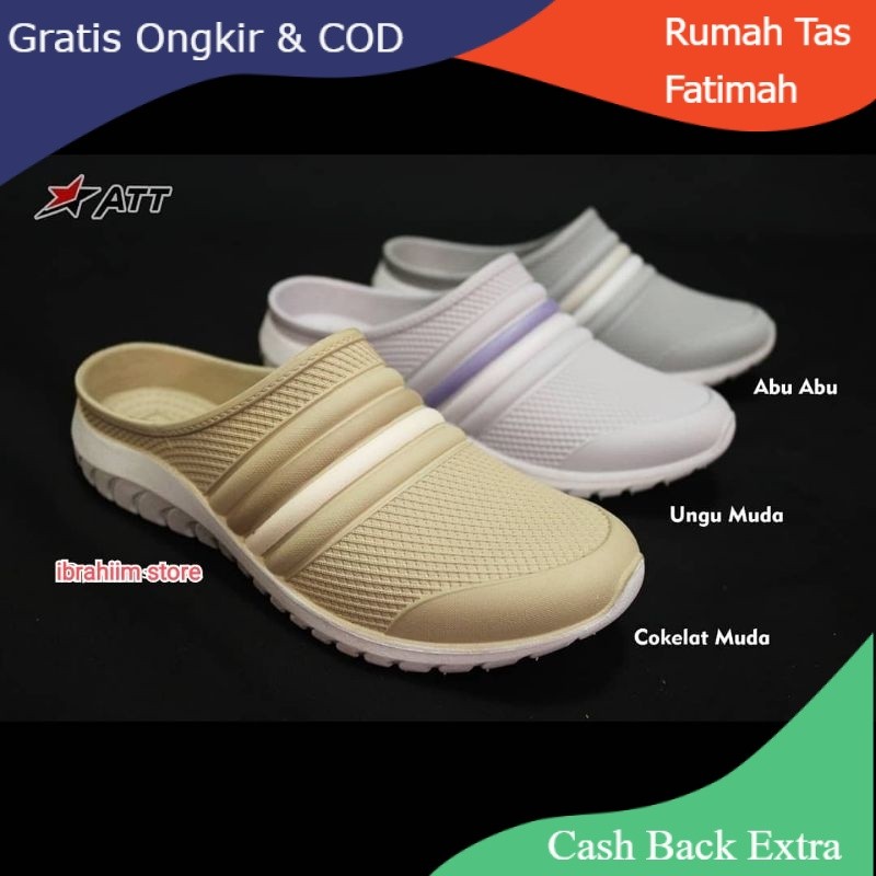 Promo SANDAL SEPATU WANITA KARET PRO ATT 491 SEPATU SANDAL WANITA KARET MURAH By Rumah Tas Fatimah