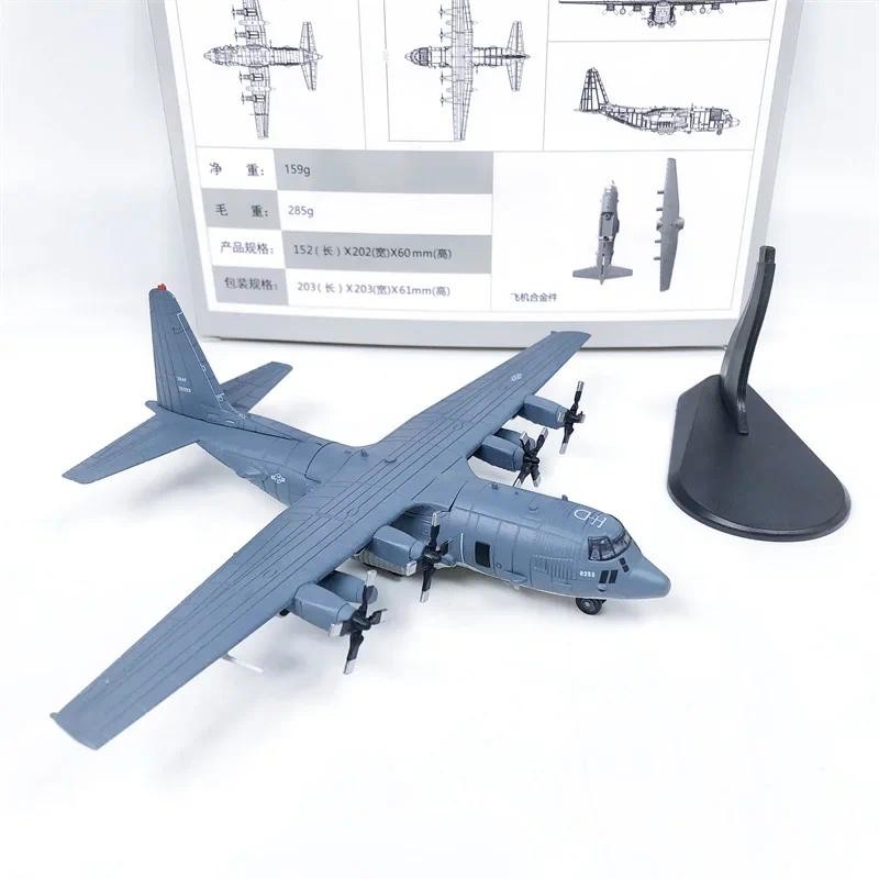 WLTK Diecast Metal 1/200 Scale American Army AC-130 AC130 AC-130U Gunship Fighter Aircraft Airplane 