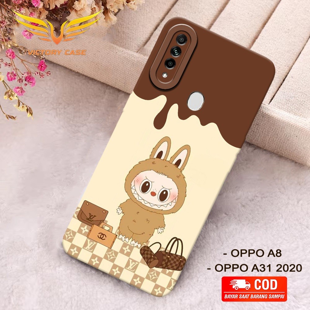 New Labubu Case - Softcase Oppo A8 / A31 2020 - Terbaru - Case Hp Oppo A8 / A31 2020 - Casing Oppo A