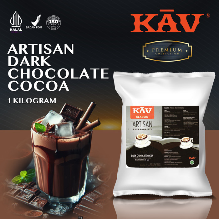 

Kav Powder Drink Dark Chocolate - Minuman Coklat Premium 1 Kg
