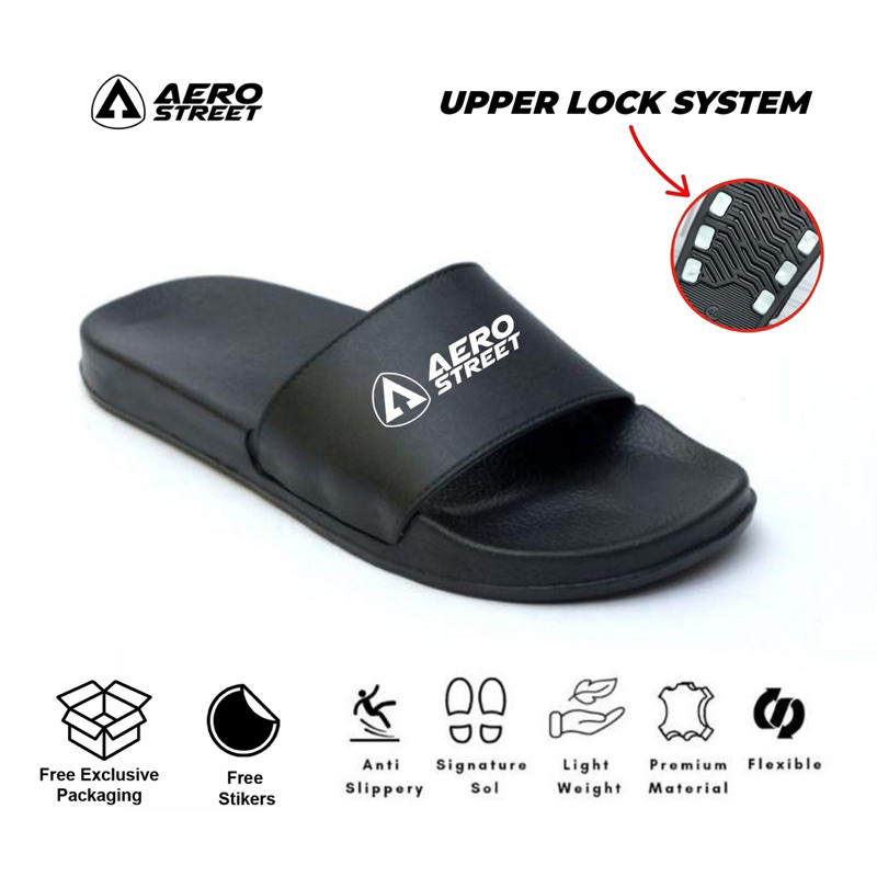 PROMO Sandal Slop Pria Wanita Original Sandal Santai Anti Slip Tahan Air Size36_43 Aerostreet