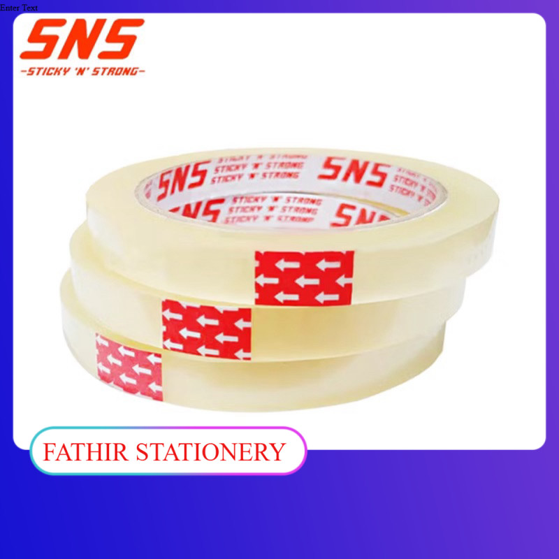 

ISOLASI 12 MM X 72 Yard - SNS - 1 PCS