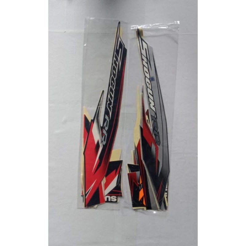 stiker stripping standart motor shogun RR 125 2008
