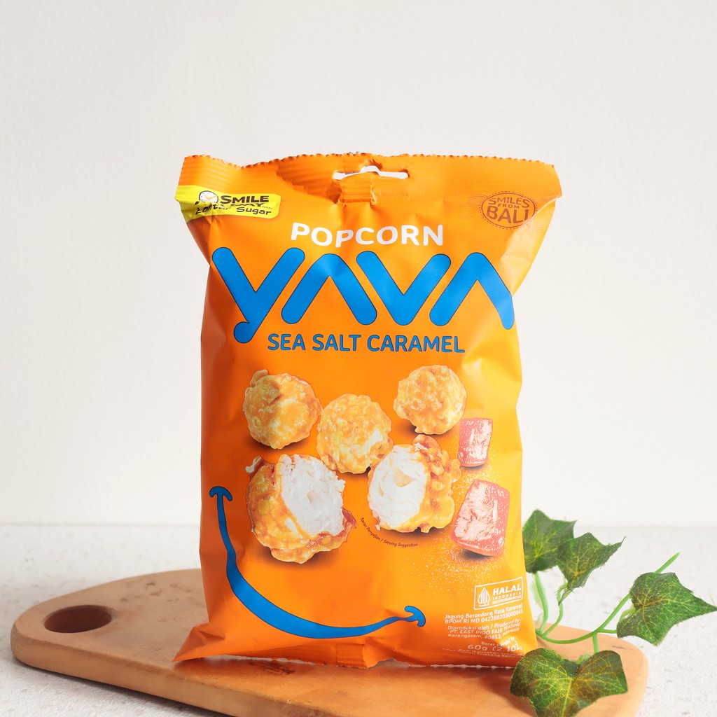 

60G Popcorn Caramel Sea Salt - YAVA