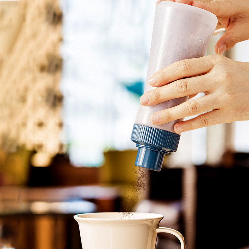 350Ml Botol Bumbu Dapur Tempat Bumbu Racikan Plastik Tebal Dapur Serbaguna Tahan Air Botol Tepung