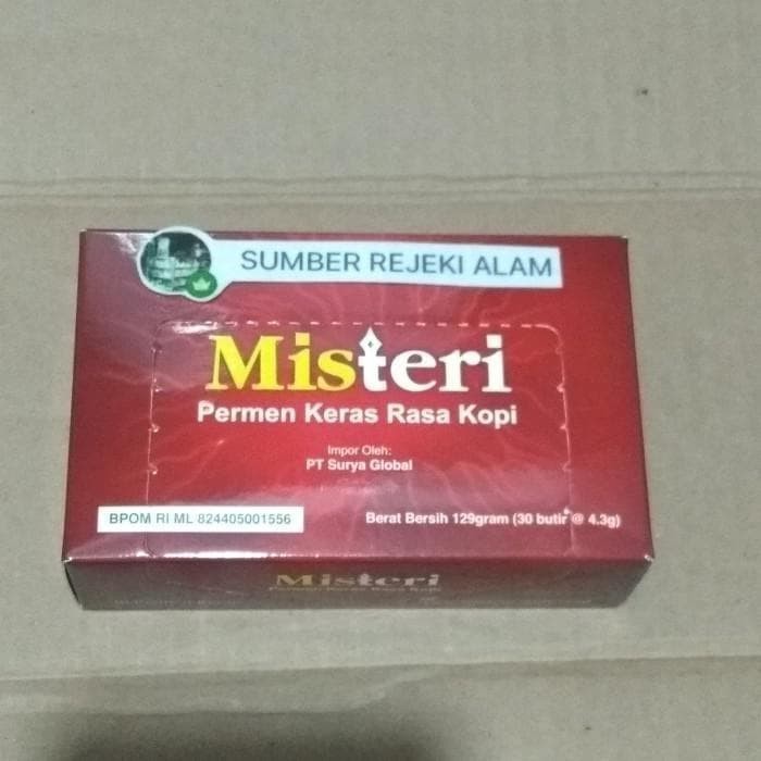 

Best Seller!! PERMEN MISTERI candy permen kopi ginseng