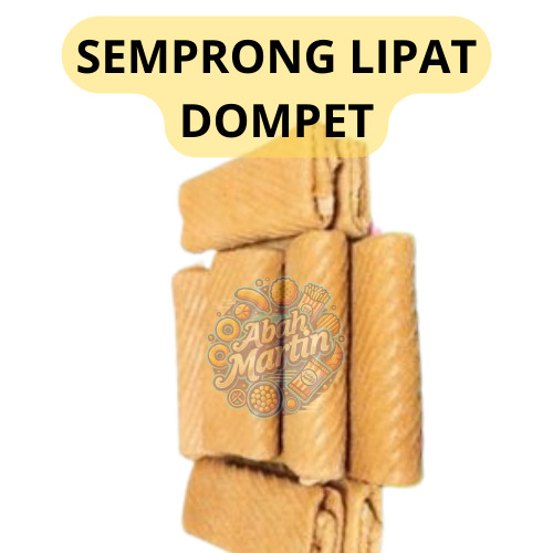 

AM KUE SEMPRONG DOMPET 250gr Kue Semprong Kekinian Kue Semprong Kiloan Semprong Lipat Semprong Wijen