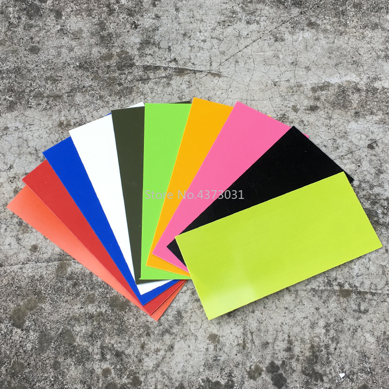 

180*80*1mm Glass fibre G10 For DIY knife handle spacer material Making G10 Material Knife Shank accessories material-10 colors