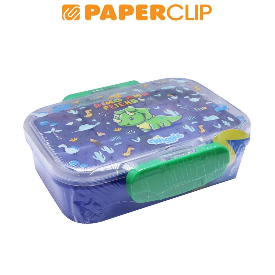 KOTAK MAKAN / LUNCH BOX WIGGLE SQ107.WGSW/72P 750ML