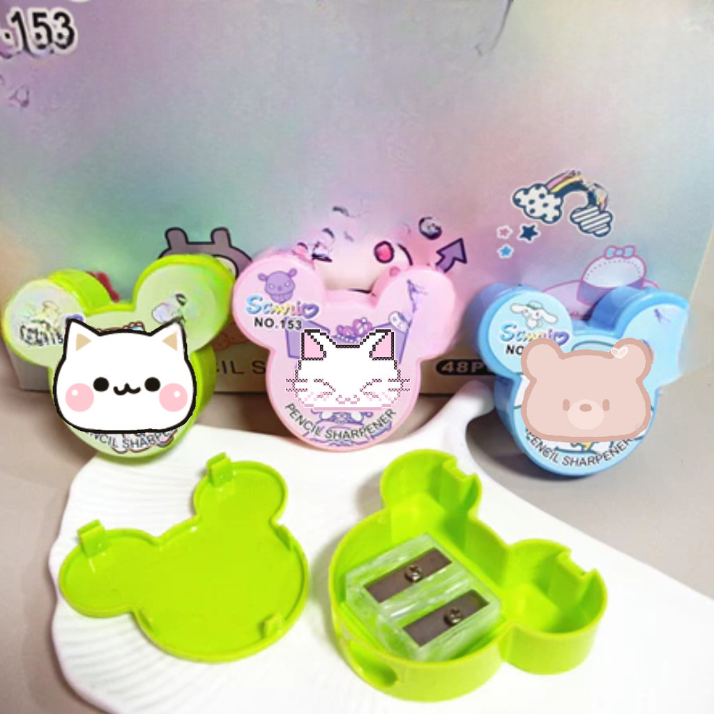 

VIRAL!! PENGSERUT PENSIL HEAD / PENCIL SHARPENER HEAD KAWAII
