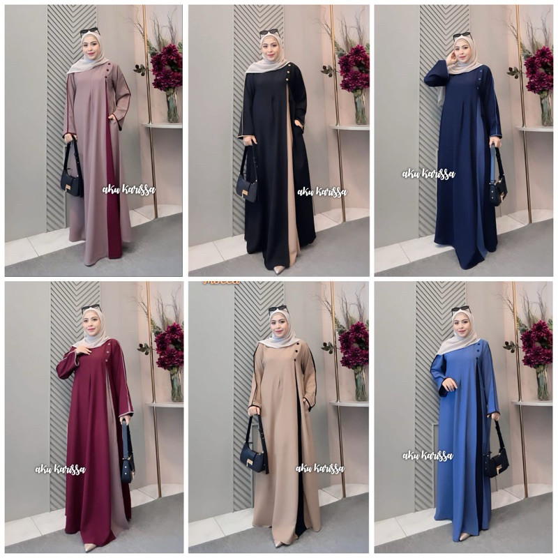 New Gamis aku karissa rivania dress - Aku karissa rivania dress - rivania dress aku karissa