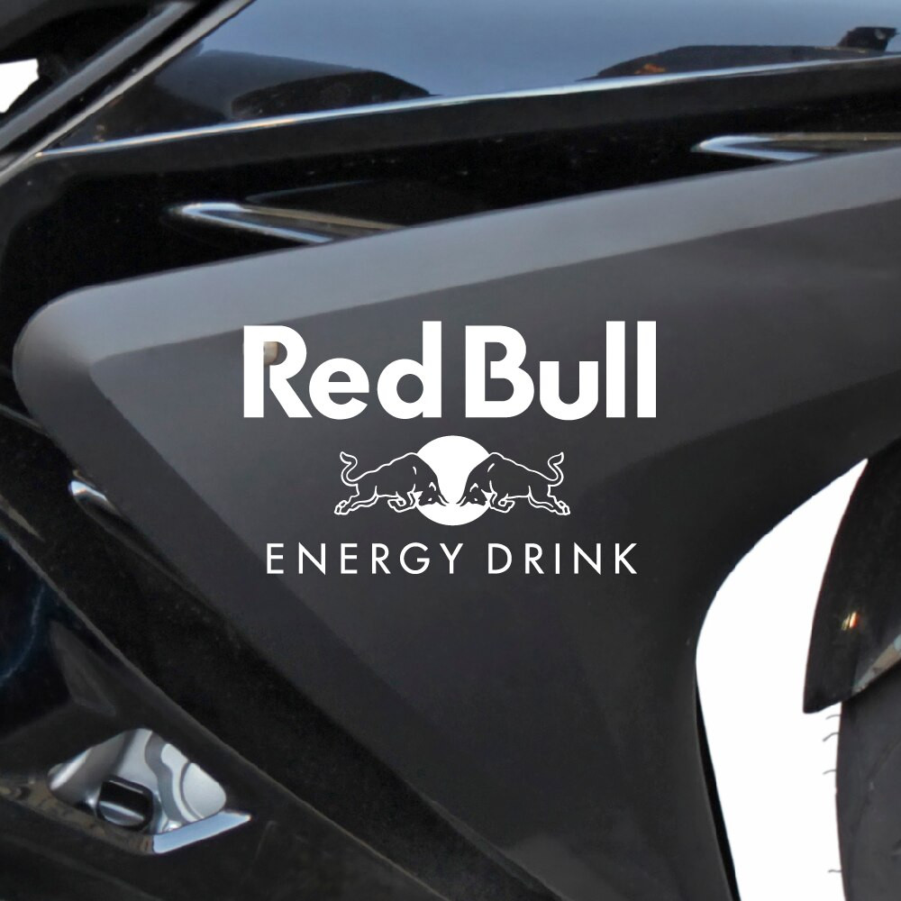 Cod Stiker cutting Redbull keren untuk mobil motor sepeda visor helm laptop kaca racing anti air Fre