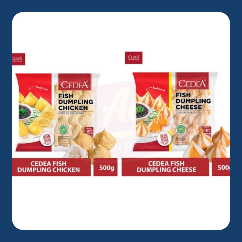 

cedea Dumpling keju & ayam 500gr