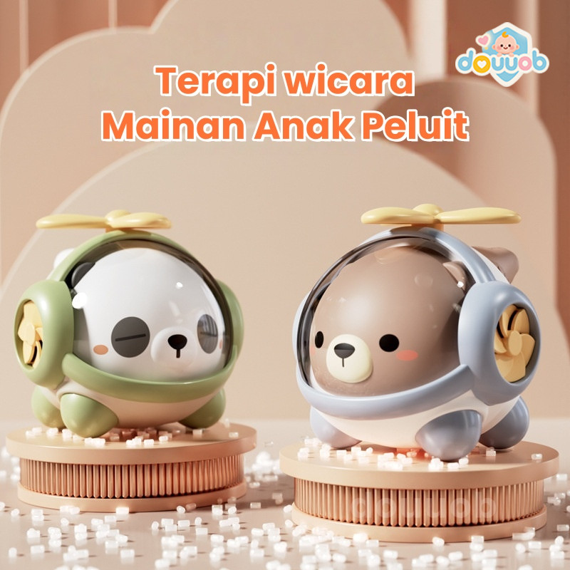 Peluit Mainan Anak/ Peluit Terapi Wicara Anak /Mainan Edukasi Anak/ Peluit Whistle Helikopter /Eduka