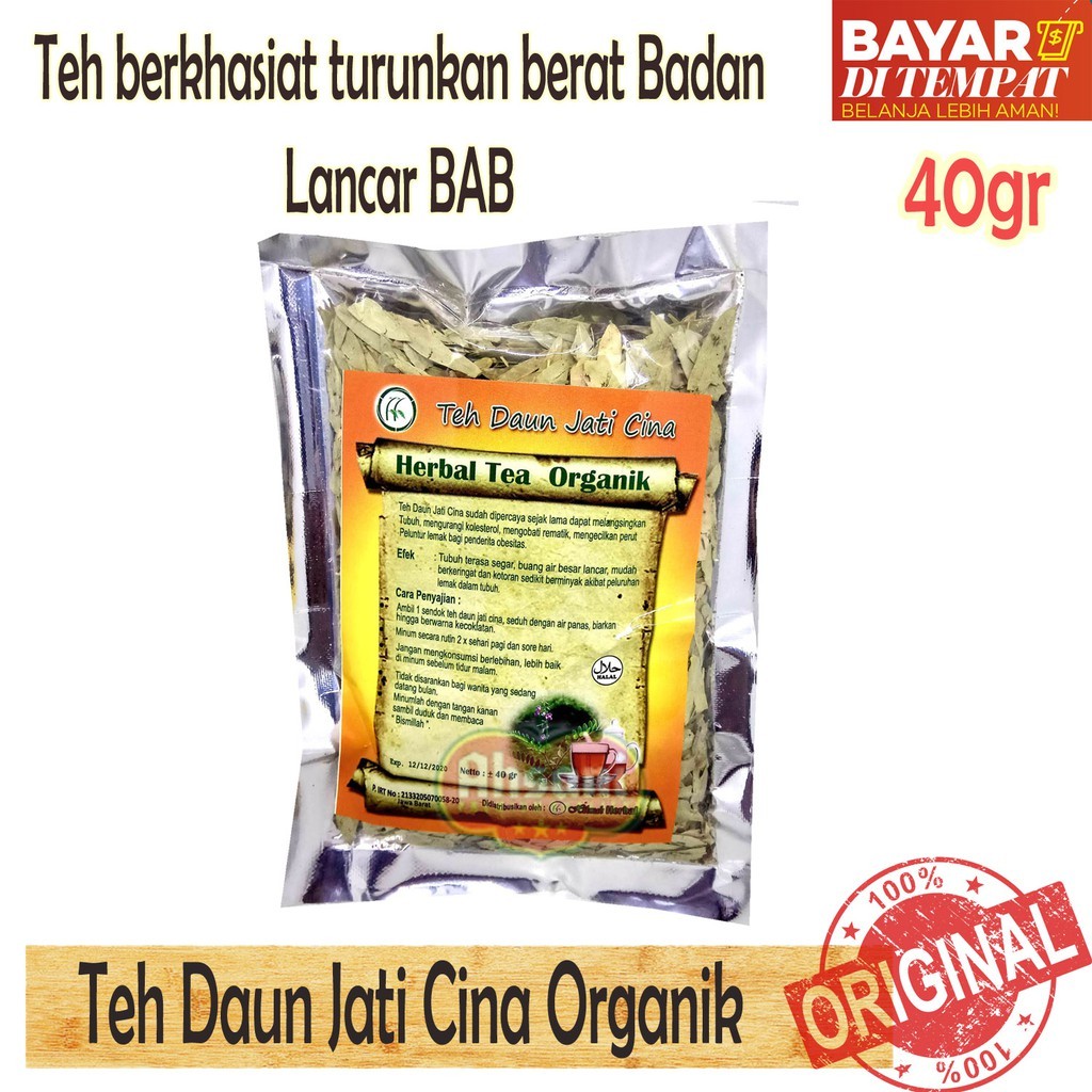 

teh jati cina hikmahcurah 40gr