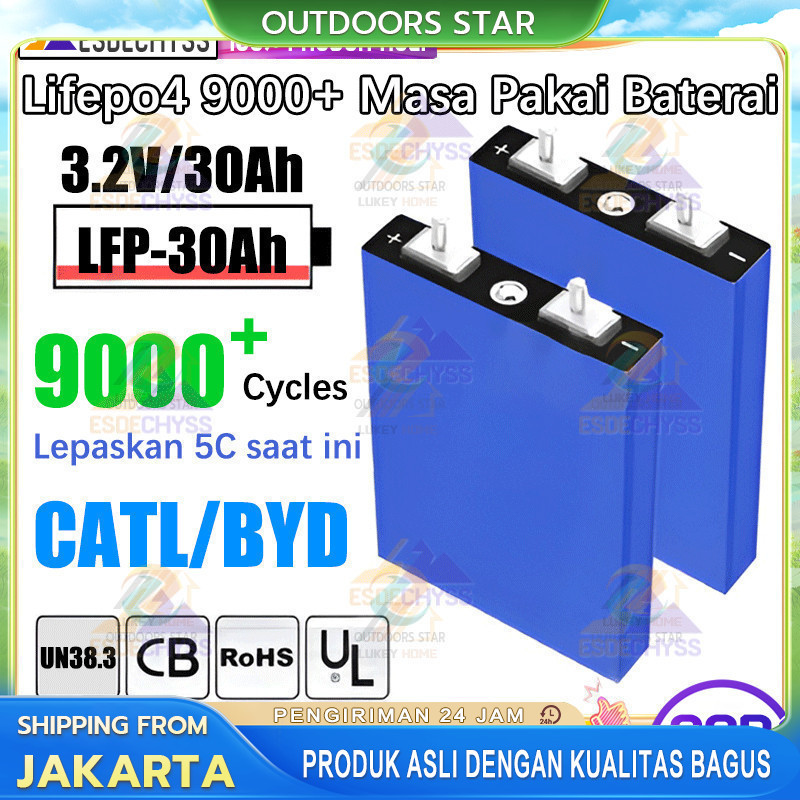 CATL UPS WATERPROOF BMS lifepo4 Baterai12V 30Ah/120ah CATL/BYD Baru Lifepo4 Baterai 3.2V 30Ah/14ah /