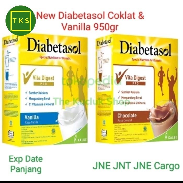 

[Best Seller] Susu Diabetasol 1Kg 1000 Gr Susu Untuk diabetes Rasa Coklat dan Vanila - 950 Gr Vanilla