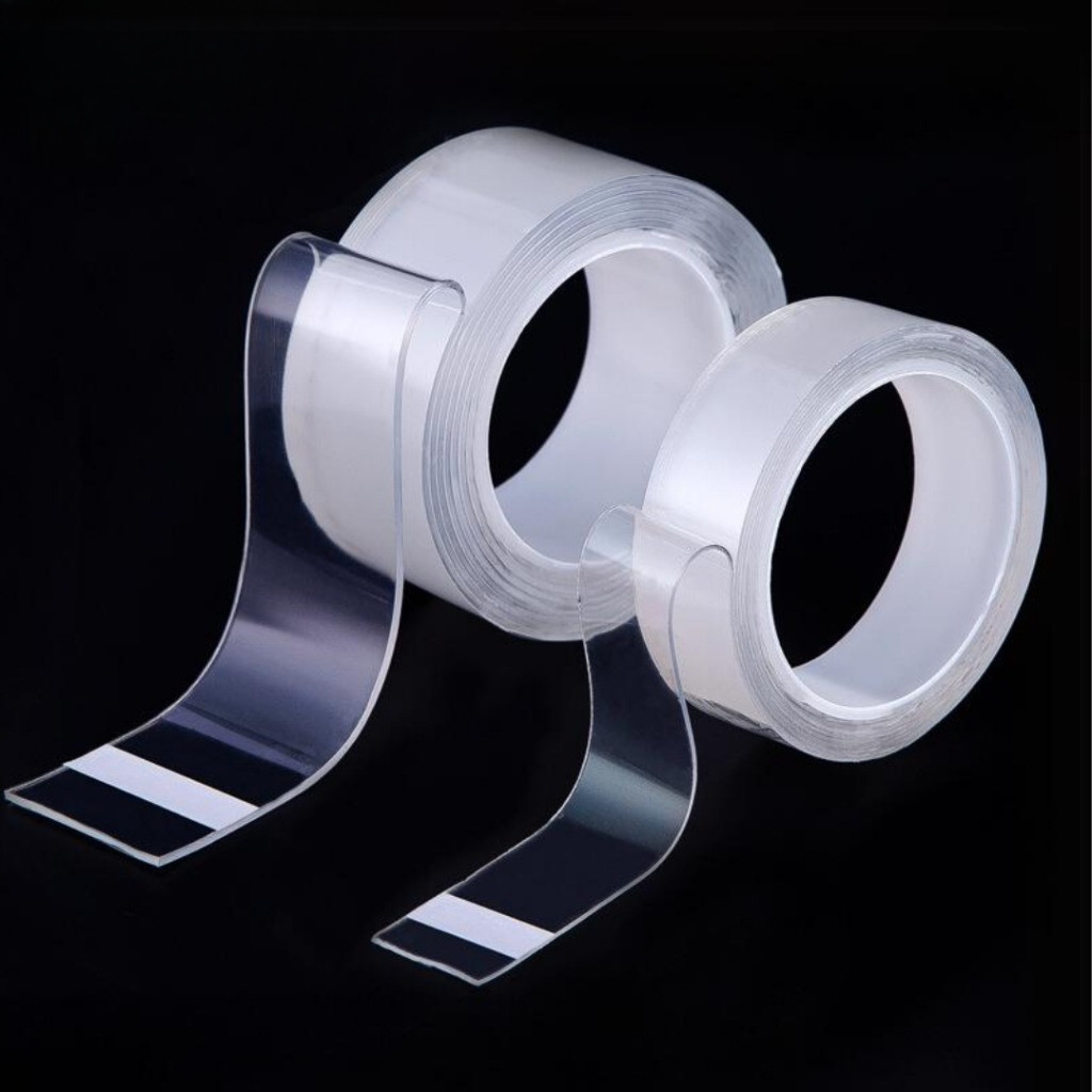 

DOUBLE TAPE DOUBLE TAPE SELOTIP ISOLASI BENING MULTIFUNGSI Double Tape Nano Transparan - D.I.T27