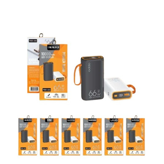 POWERBANK PBB-406 SUPER FAST CHARGING VOOC  10000 mAh