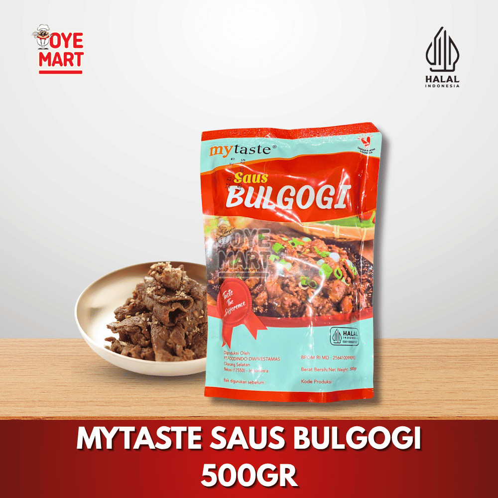 

MYTASTE SAUS BULGOGI 500GR / SAUS STEAK