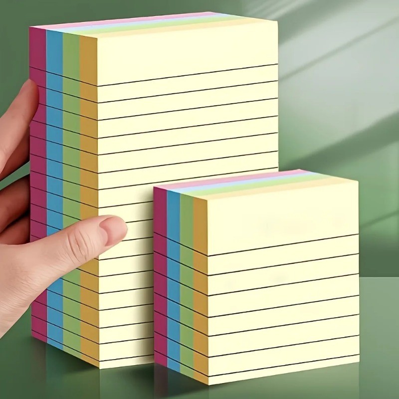 

100/200sheets Colorful Sticky Notes School Stationery Student Scribed Sticky Notes Index Tabs Office Supply Sticky Notes