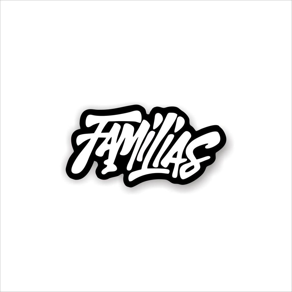 

Stiker Sticker Familias Famillias Stiker Brand Distro Stker Helm Stiker Motor Koper Case Casing Koper Mobil Satuan