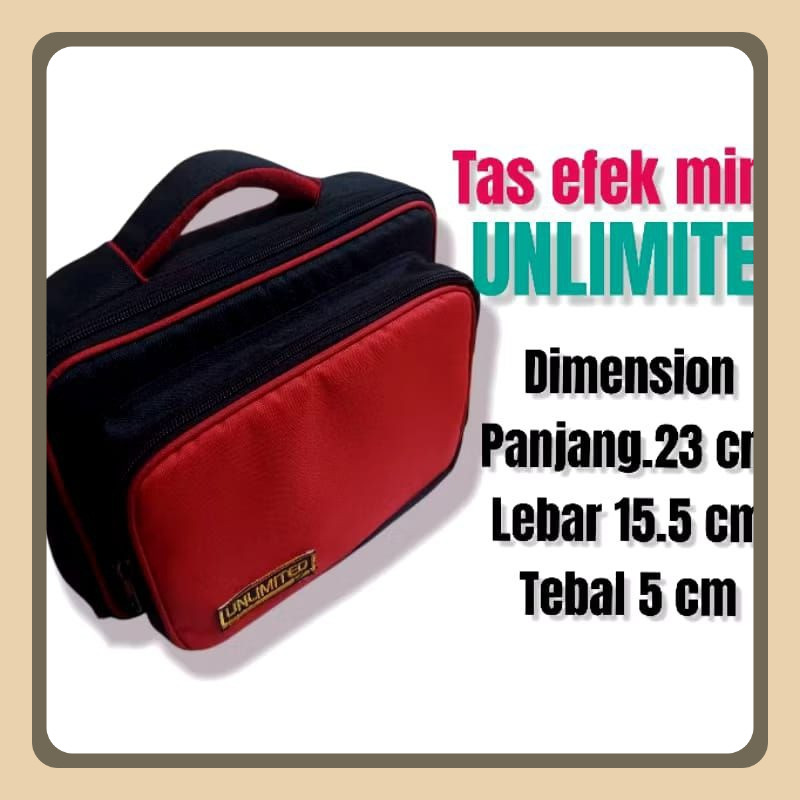 Nux mg 300 ,zoom.G2.1u ,tas efek uk 23 x 16 x 6 cm