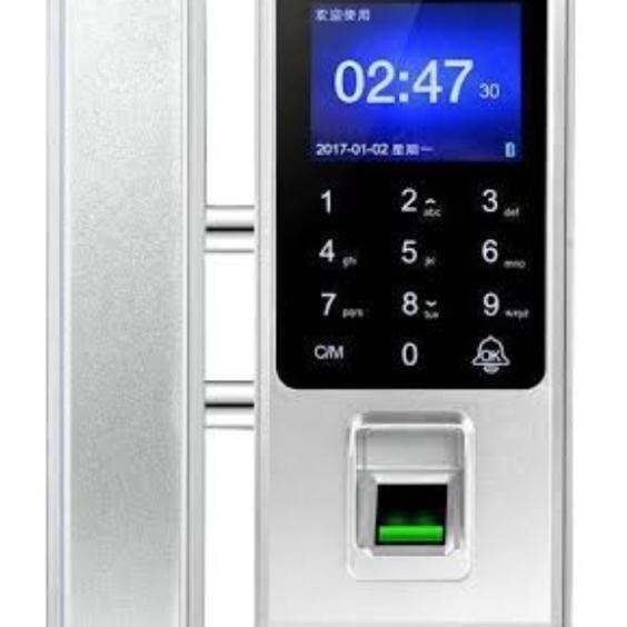 

Kunci Smart doorlock kaca