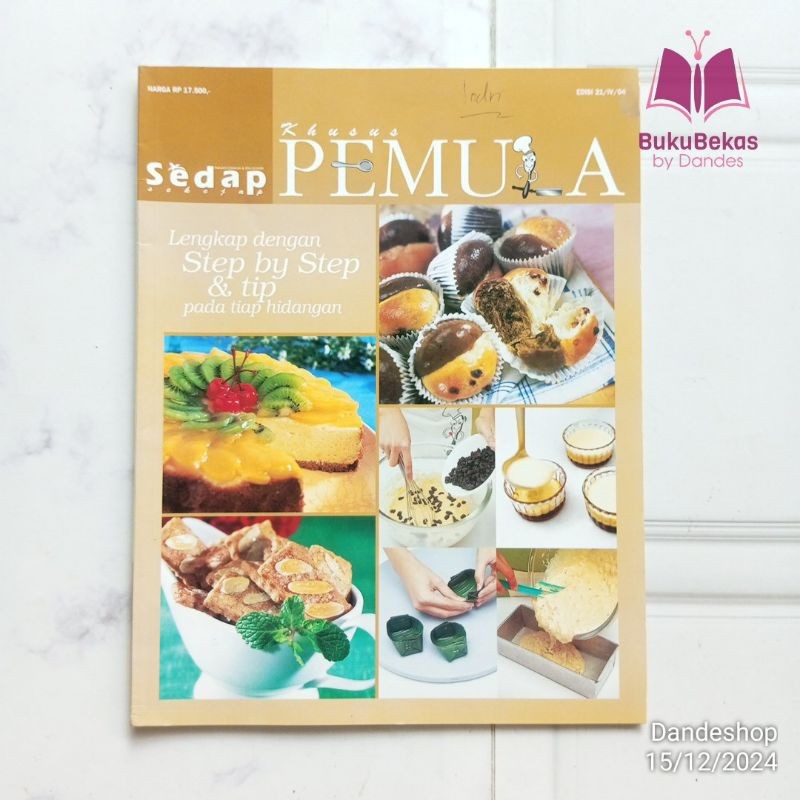 Sedap Pemula  - Majalah Resep Masakan Bekas Preloved - BUKUGRAFI