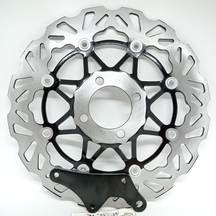 piringan Cakram lebar karisma - supra 125 - revo lama model psm black - PSM.BLACK, KARISMA L4