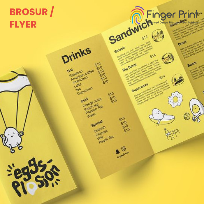 

Cetak Brosur | Cetak Flyer A4 1 Sisi - Art Paper 150gsm Berkualitas Tinggi - Finger Print