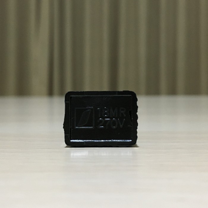 O99 RELAY PTC 3PIN 18MR 270V KULKAS MESIN LAS KOMPRESOR TELEVISI TV AC