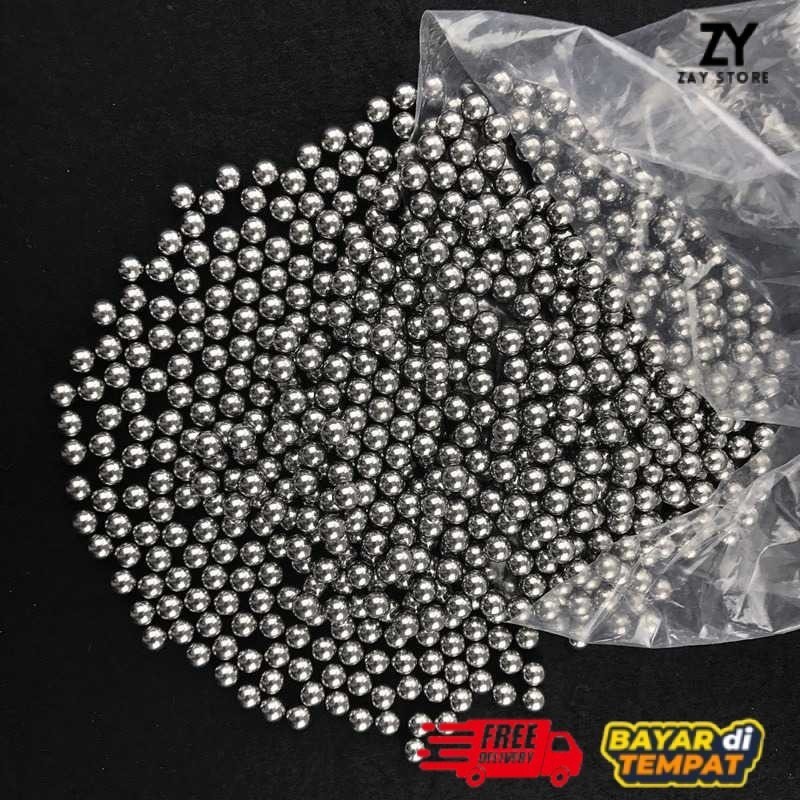 Peluru Ketapel Gotri Slingshot Bola Besi 100 Pcs Baja Pelor laher Sepeda Motor Bearing 5mm 7mm 8mm 9