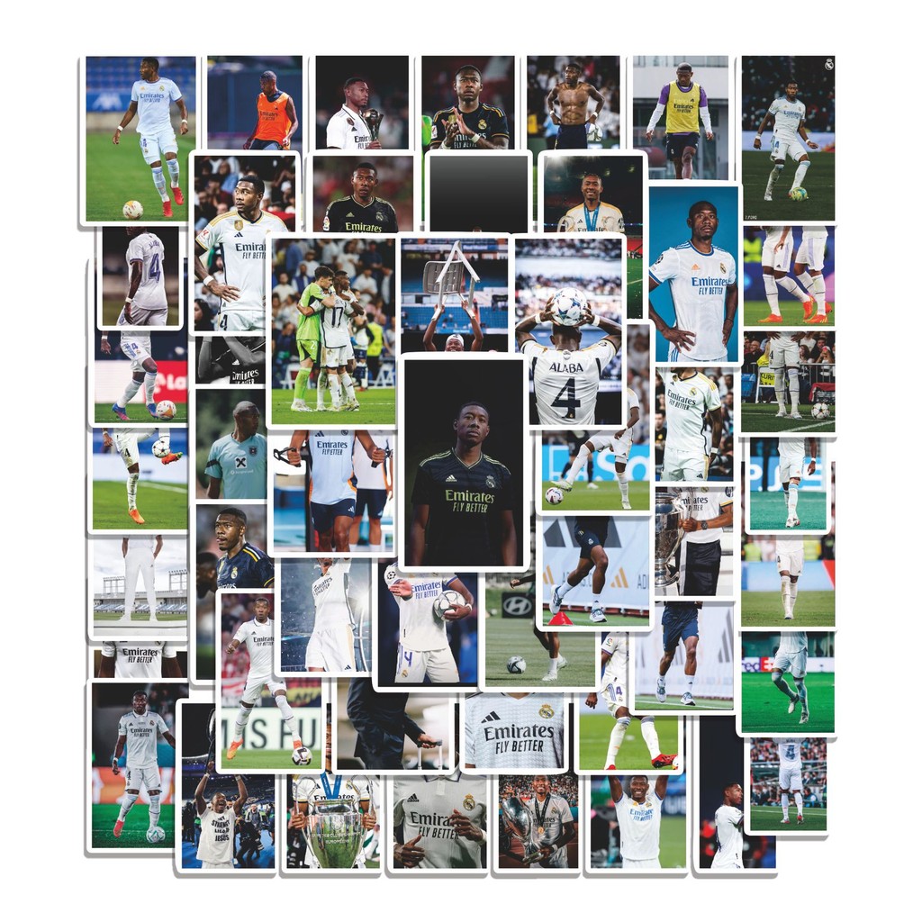 

COD 50 Pcs Stiker RM David Alaba V3 Lucu Anti Air Untuk Dekorasi Notebook Sepeda Skateboard Handphone DIY