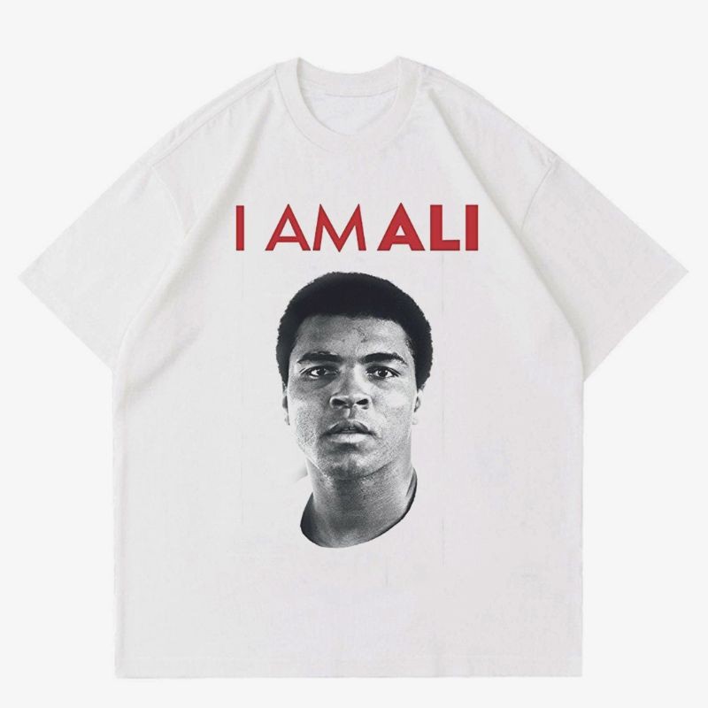 KAOS BOXING MUHAMMAD ALI | T-SHIRT BAJU VINTAGE BOXING | BAJU PETINJU MUHAMMAD ALI