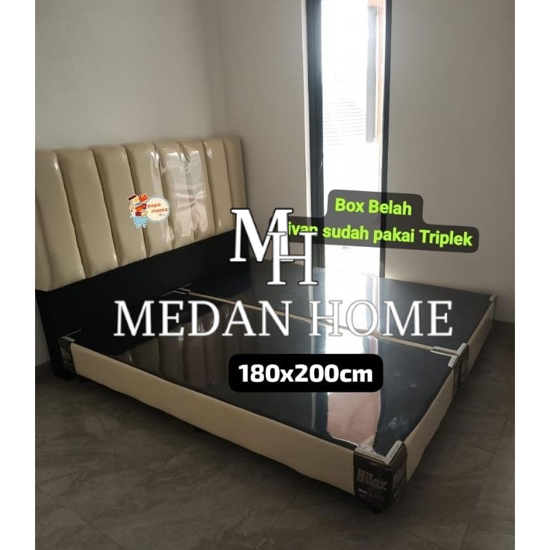 [MEDANHOME] Set Divan Belah - Divan Sandaran dan Divan Bawah Uk.180x200cm - TERMURAH