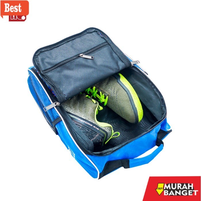 Sepatu olahraga terbaru 2025 Hi-Qua Tas Selempang Olahraga Badminton - Tas Sepatu & Raket - Biru