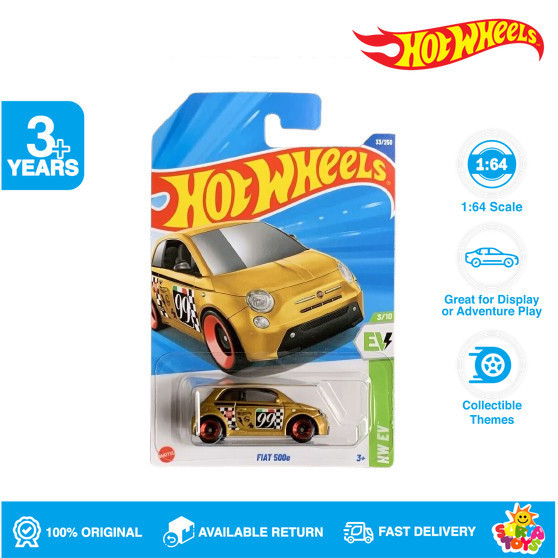 Hot Wheels Fiat 500e Gold - Lot B 2025
