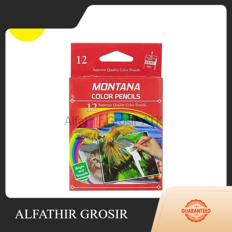 

Pensil Warna Montana TH-350 / 12 Warna