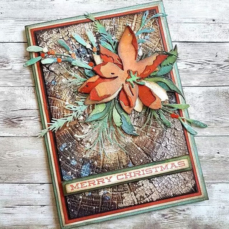 

2023 New Halloween Pumpkin Blossom Ben Rose Gear Shell Elements And Other 3d Embossed Plastic Embossed Folders Are Used For Card