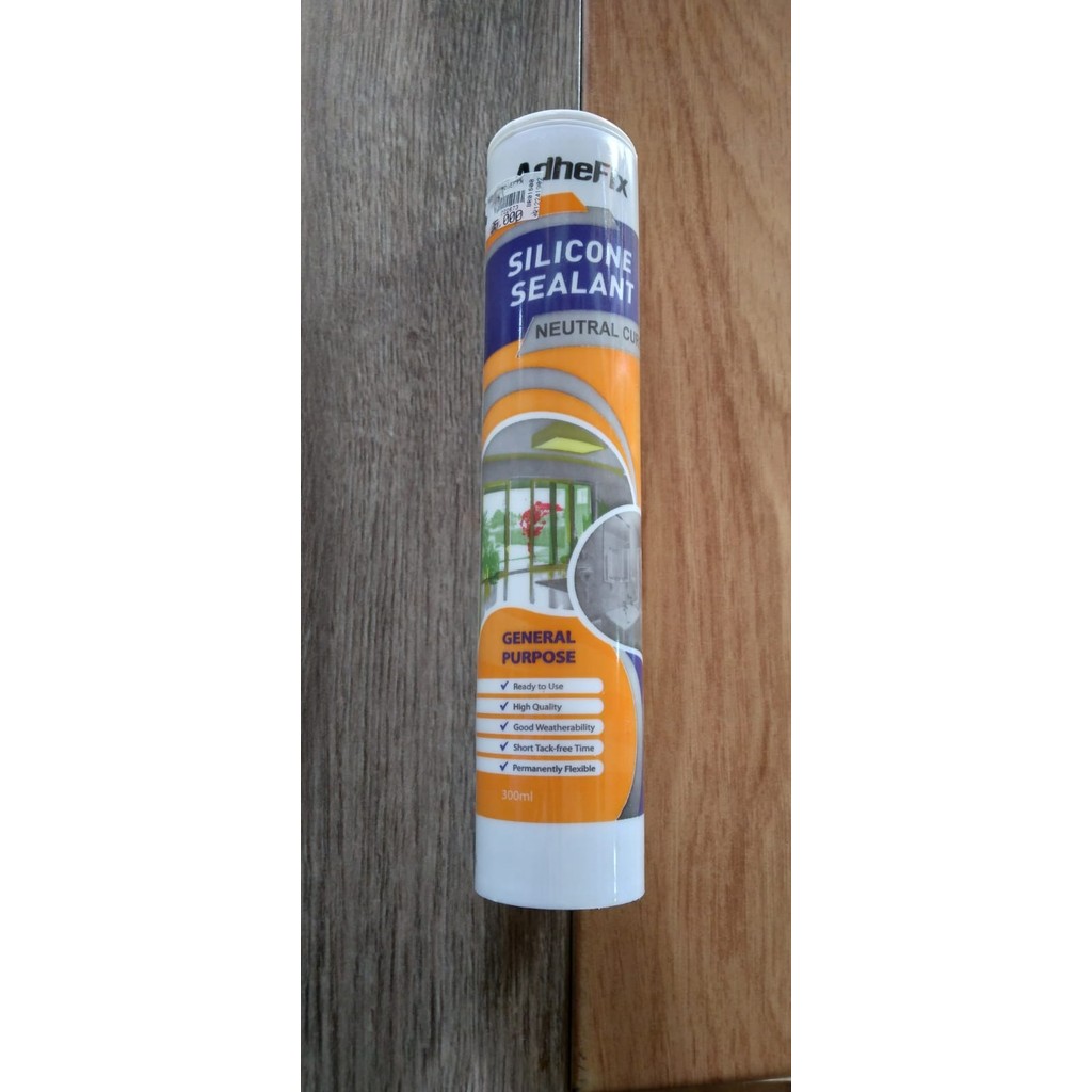 Lem Kaca Silicon Sealant non asam ADHEFIX