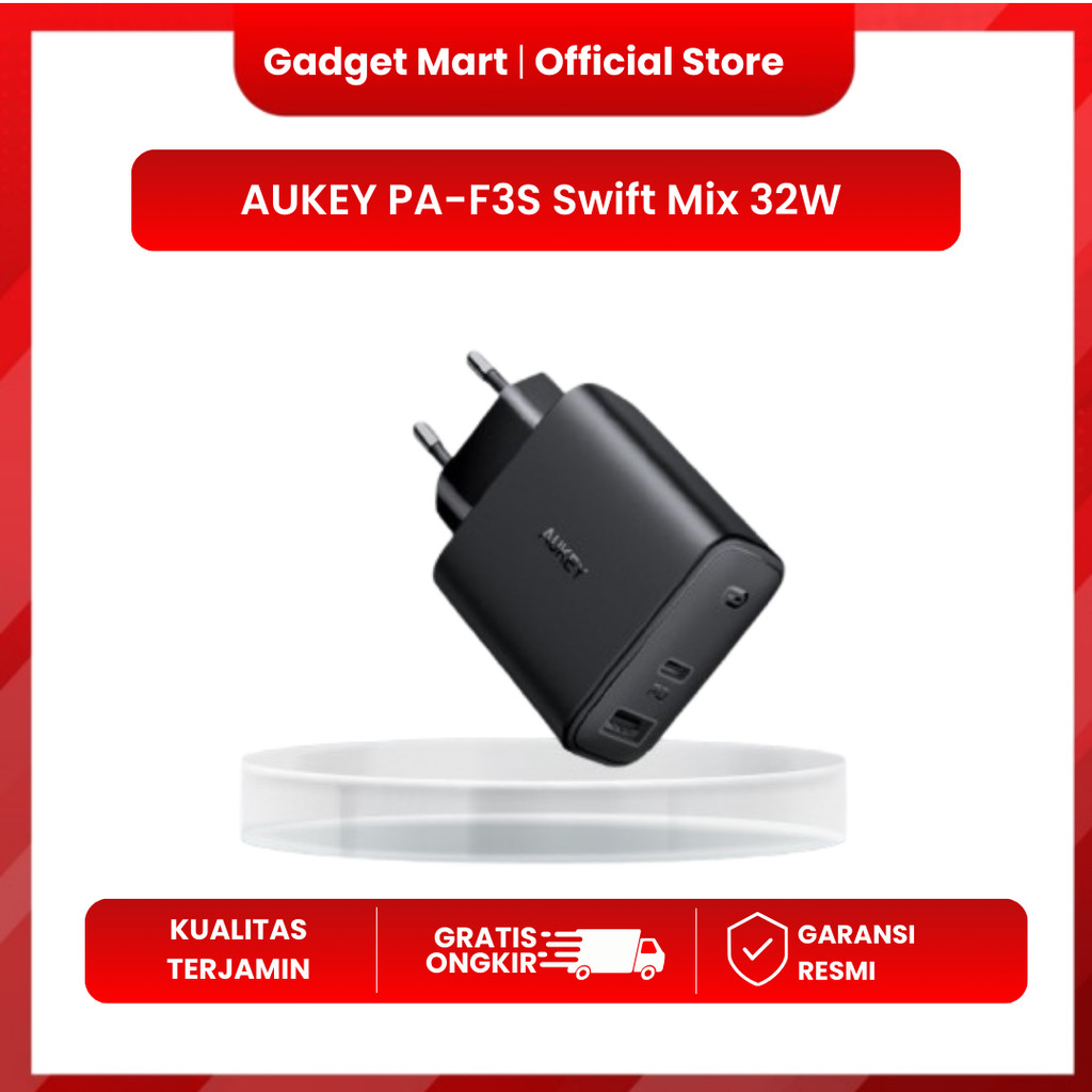Charger AUKEY PA-F3S | Swift Mix 32W Power Delivery