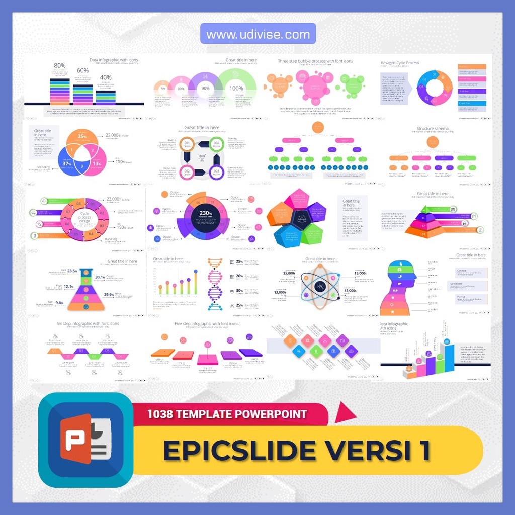 Template Ajaib EPICSLIDE - 7000+ Template Powerpoint Full Animasi dan Efek Premium Murah - Digisopi