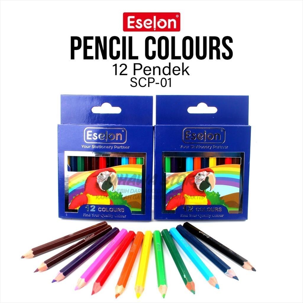 

PENCIL WARNA ESELON ISI 12 SATU SET I ISI 12 (1 SET)