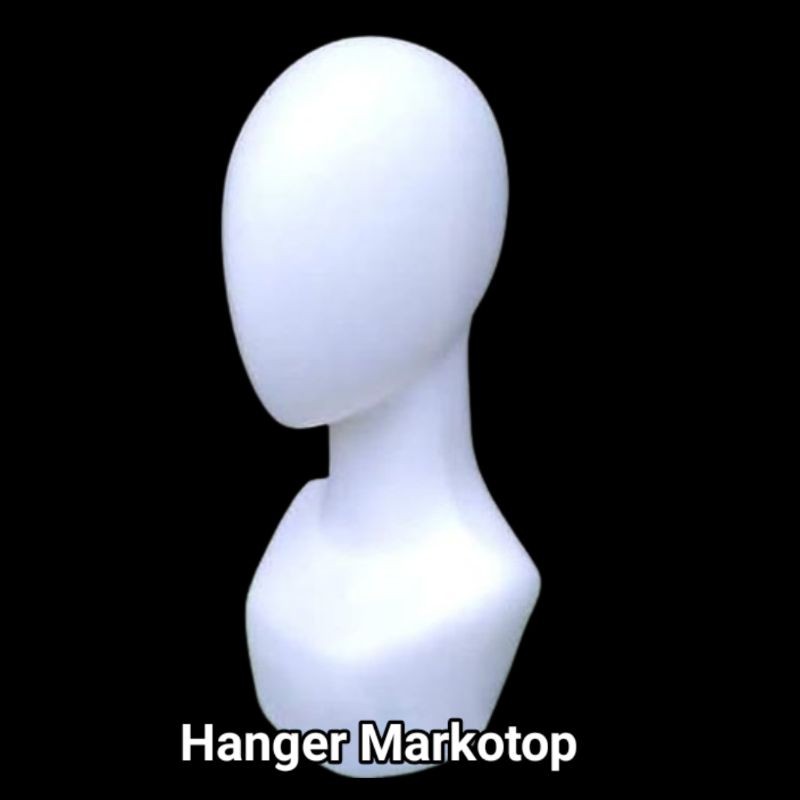 Manekin Kepala Alien( Putih )