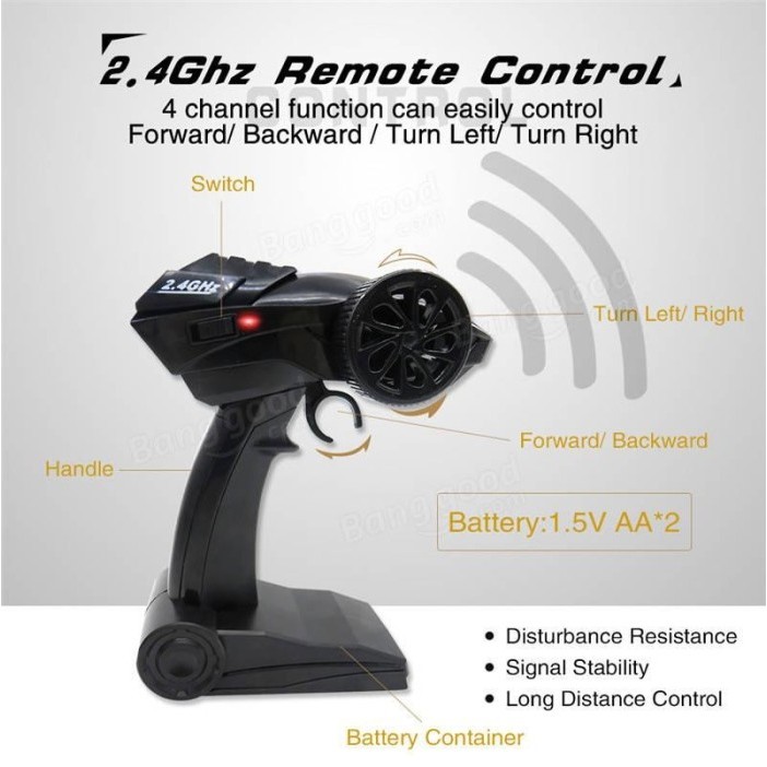 OVT88 Combo Remote Control  & PCB Board RC Universal Kode XN-JD22106R-2.4Ghz - Remote Only
