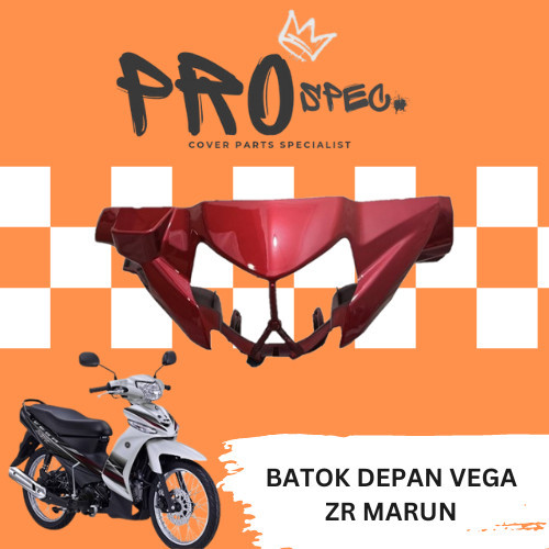 Win - Batok Kepala Depan Vega Zr Marun 2009 2010 2011 2012
