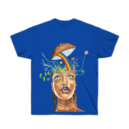 BIRU ELEKTRIK imagination KAOS COSTUM REGULER FIT